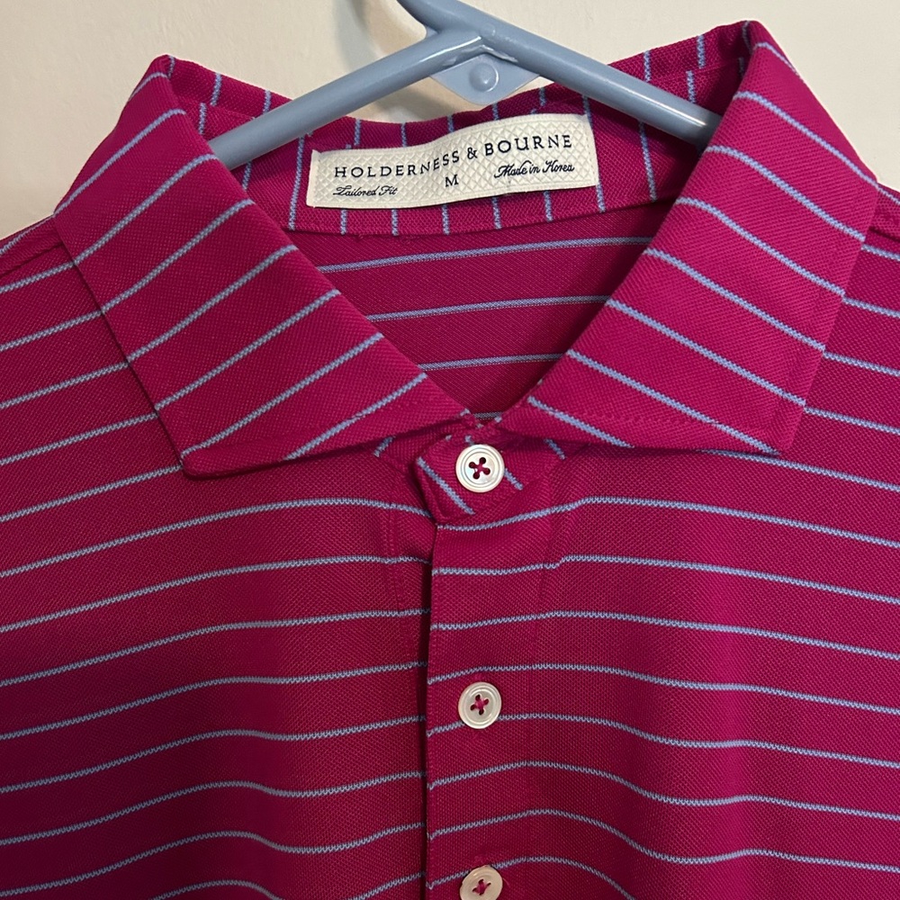 NWOT Holderness & Bourne Men’s Polo - M